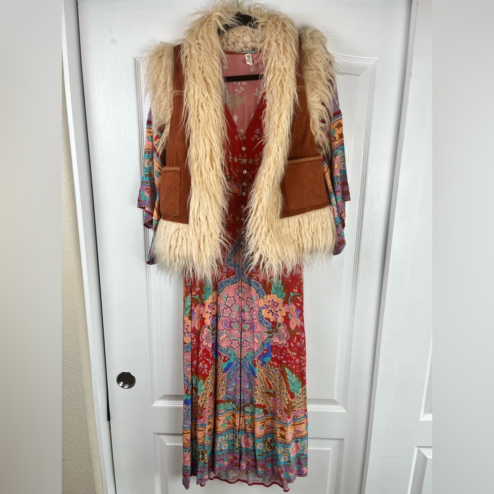 Spell Lotus kimono Gown EUC - Picture 6 of 16